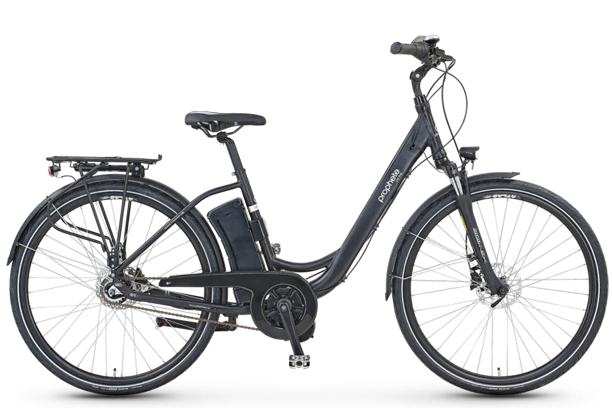 prophete damenrad schwarz Prophete City E-Bike 28" – myebikes.com