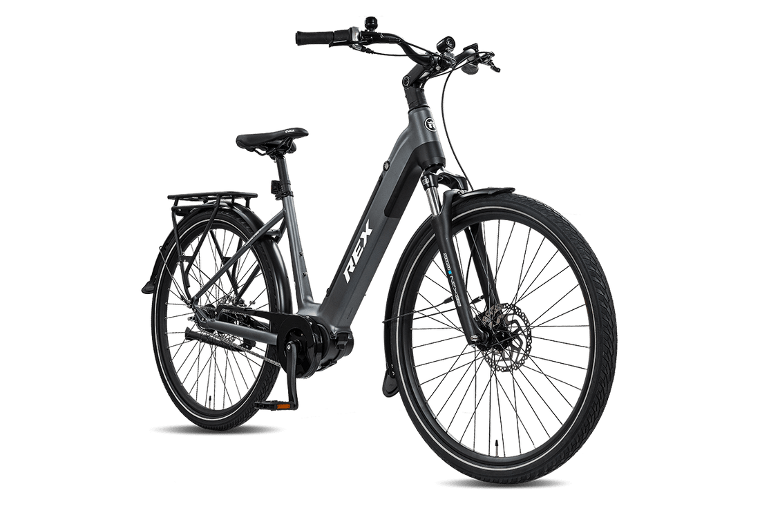 Das City E-Bike Rex Commuter+: Komfort und Effizienz für Pendler