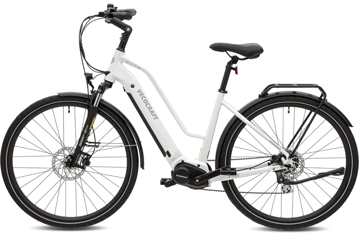 Vecocraft E-Trekking Bike AURA 28''，mit 100Nm mit Mittelmotor