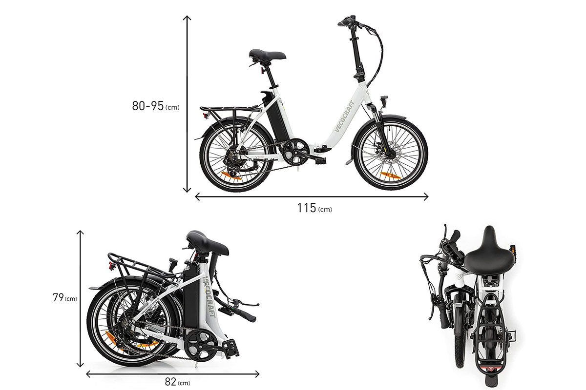 Vecocraft E-Klapprad EPAX,20''City E bike