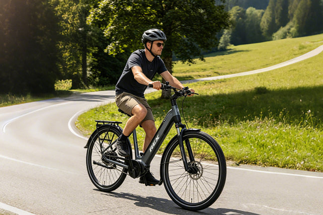 REX Commuter+ Cityrad E-Bike 28 Zoll, Mittelmotor, Pedelec Damen & Herren